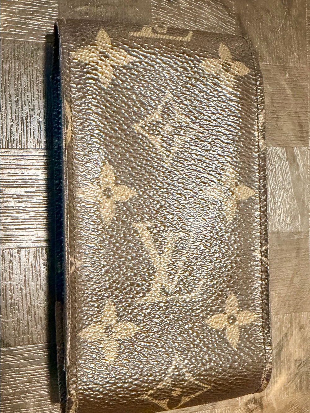 Vintage Louis Vuitton Monogram Étui Cigarette Case Brown Canvas Made in France